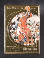 Michael Jordan 1997 Upper Deck Experience 23 Nights 22KT Gold 12 Card Set 30th 40 Point Game in 1986-97 #02593/23000 at PristineAuction.com