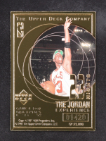 Michael Jordan 1997 Upper Deck Experience 23 Nights 22KT Gold 12 Card Set Game 4 1996 Conference Finals #01420/23000 at PristineAuction.com