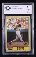 Barry Bonds 1987 Topps #320 RC (BCCG 10) at PristineAuction.com