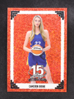 Cameron Brink 2025 Leaf 15th NSCC National Anniversary Red Sparkles #91B-24 #3/3 at PristineAuction.com