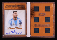 Lionel Messi 2025 Leaf History Book Sports Edition Chapter 2 Spinning Yarns Autographs Bronze #SYLMI #14/15 at PristineAuction.com