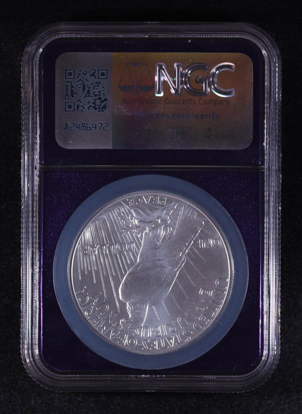 2024 Peace Silver $1 Dollar (NGC MS70) at PristineAuction.com 2024 Peace Silver $1 Dollar (NGC MS70) at PristineAuction.com