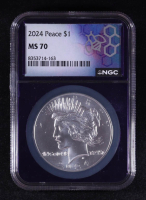 2024 Peace Silver $1 Dollar (NGC MS70) at PristineAuction.com