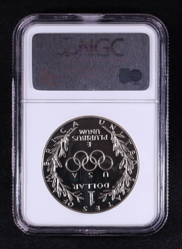 1988-S Olympics Commemorative Silver $1 Dollar (NGC PF69 ULTRA CAMEO) at PristineAuction.com 1988-S Olympics Commemorative Silver $1 Dollar (NGC PF69 ULTRA CAMEO) at PristineAuction.com