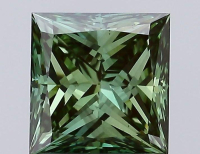 .42 Carats Lab Grown GREEN Diamond Loose VS1 (IGI Cert) at PristineAuction.com