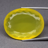 27.38 Carats Natural Yellow Opal Loose | Estimated Retail Value $4,000 (UGL Cert) at PristineAuction.com