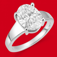 New 1.01 Carats Lab Grown Diamond Ring D, VS1 | Estimated Retail Value: $2,800 (UGL & IGI Certs) at PristineAuction.com