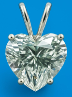 New 2.94 Carats Lab Grown Diamond Pendant D, VS1 | Estimated Retail Value: $5,600 (UGL & IGI Certs) at PristineAuction.com