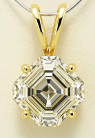 14kt Gold New 3.05 Carats Lab Grown Diamond Pendant  F, VS1 | Estimated Retail Value: $6,200 (UGL & IGI Certs) at PristineAuction.com