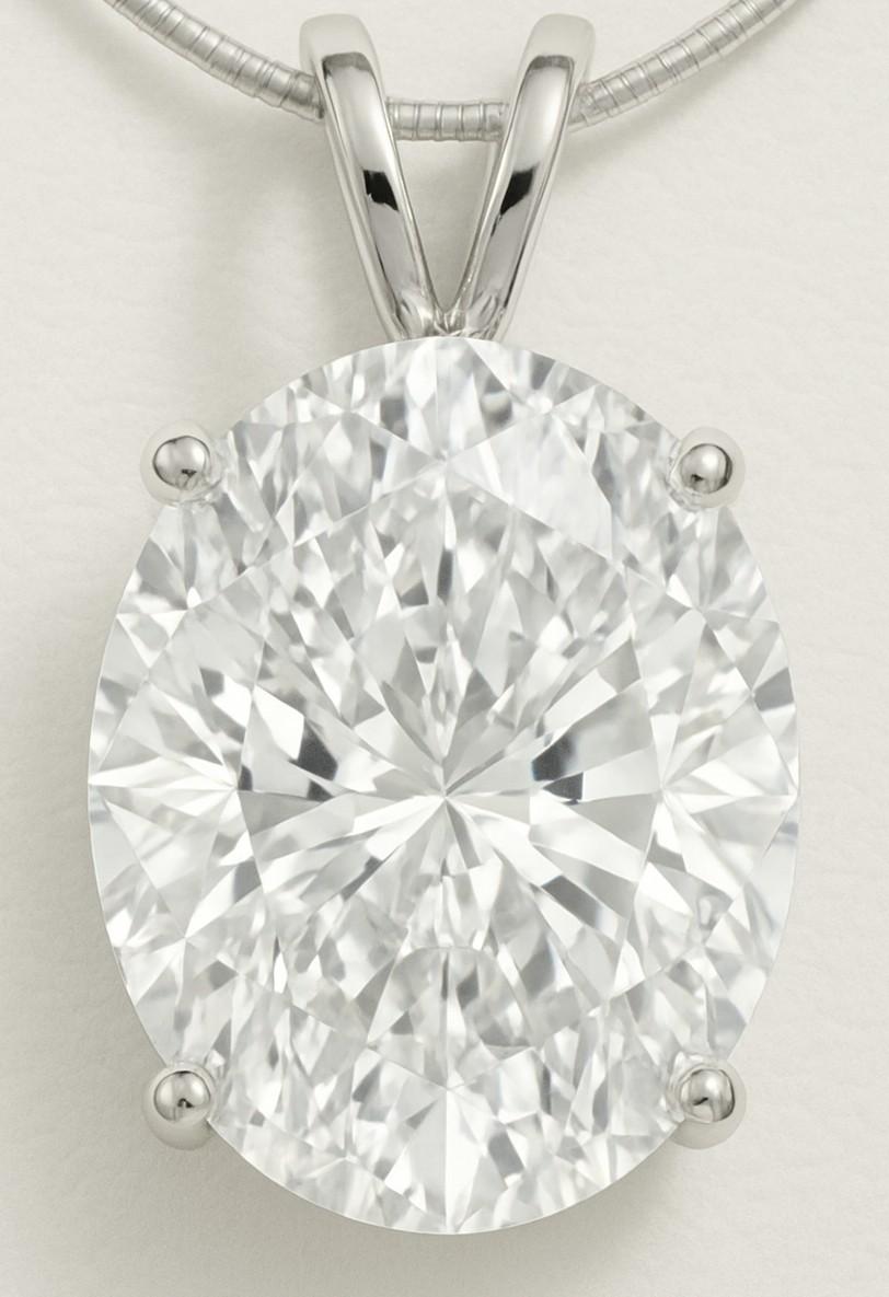 New 4.00 Carats Lab Grown Diamond Pendant D, VS2 | Estimated Retail Value: $7,500 (UGL & IGI Certs) at PristineAuction.com New 4.00 Carats Lab Grown Diamond Pendant D, VS2 | Estimated Retail Value: $7,500 (UGL & IGI Certs) at PristineAuction.com