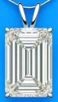 New 7.06 Carats Lab Grown Diamond Pendant  G, VS2 | Estimated Retail Value: $11,750 (UGL & IGI Certs) at PristineAuction.com