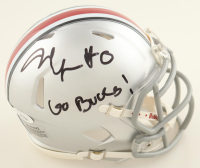 Jonathan Cooper Signed Ohio State Buckeyes Speed Mini Helmet Inscribed "Go Bucs!" (JSA) at PristineAuction.com