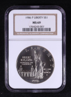 1986-S Statue of Liberty Commemorative Silver $1 Dollar (NGC MS69) at PristineAuction.com