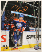 Taylor Hall Signed Oilers 8x10 Photo (AJ's Sports) at PristineAuction.com