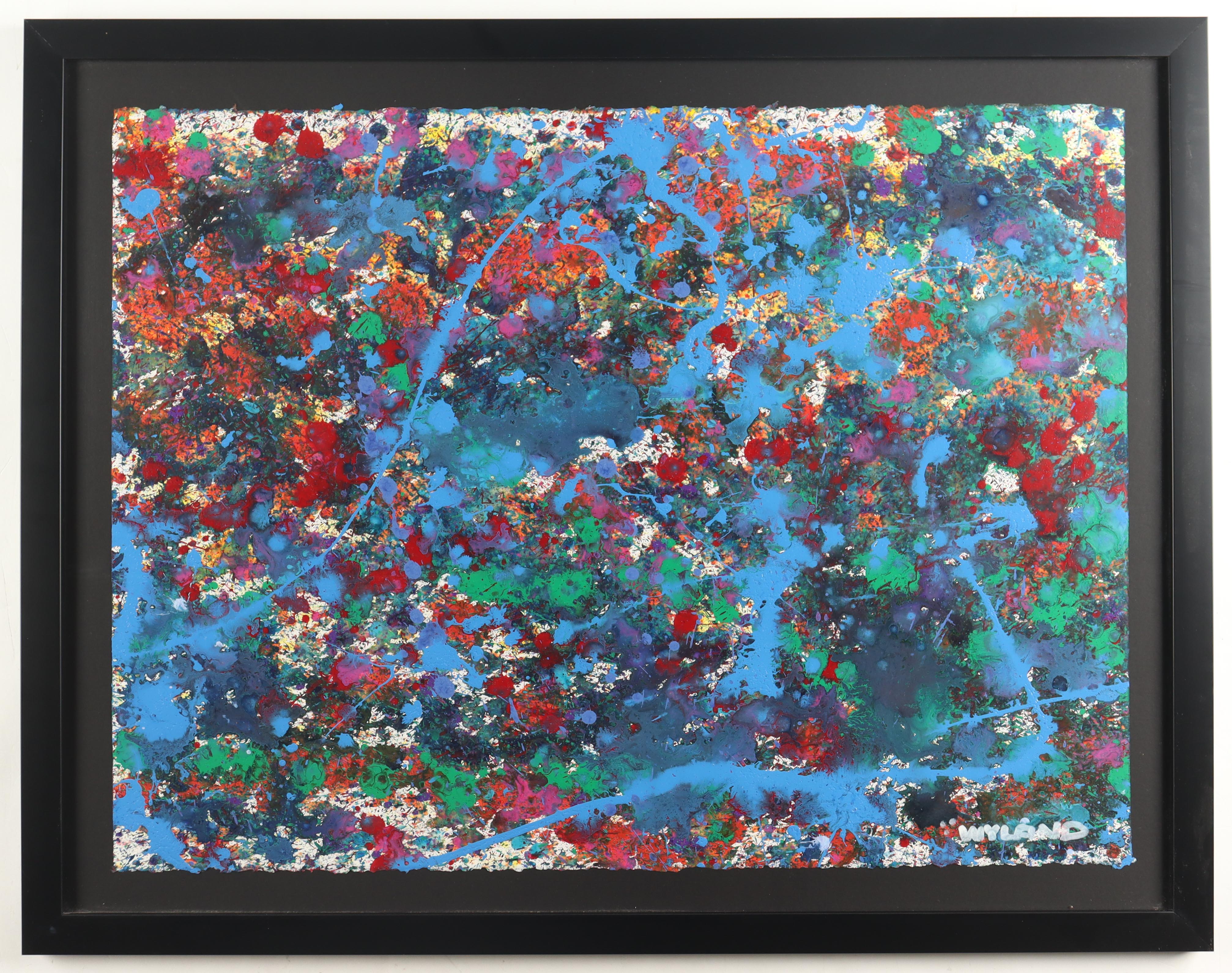 Wyland Signed Custom Framed Original Painting (PA) at PristineAuction.com Wyland Signed Custom Framed Original Painting (PA) at PristineAuction.com