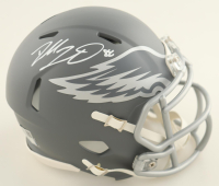 Dallas Goedert Signed Eagles Slate Alternate Speed Mini Helmet (Fanatics) at PristineAuction.com