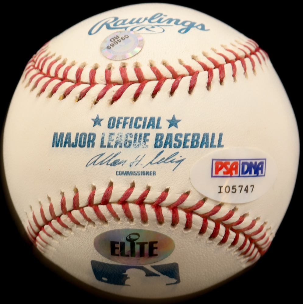 Frank Thomas Signed OML Baseball (MLB & PSA) at PristineAuction.com Frank Thomas Signed OML Baseball (MLB & PSA) at PristineAuction.com