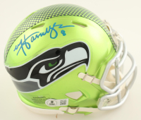 Matt Hasselbeck Signed Seahawks Flash Alternate Speed Mini Helmet (Beckett) at PristineAuction.com