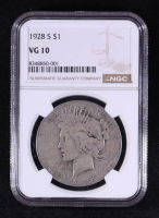 1928-S Peace Silver $1 Dollar (NGC VG10) at PristineAuction.com