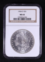 1904-O Morgan Silver $1 Dollar (NGC MS65) at PristineAuction.com