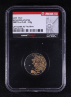 Gold Dust SS Central America 1.20g Shipwreck Recovered .880 Fine Gold (NGC) at PristineAuction.com