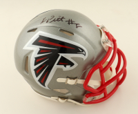 Kyle Pitts Signed Falcons Flash Alternate Speed Mini Helmet (Beckett) at PristineAuction.com