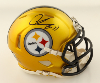 Chase Claypool Signed Steelers Flash Alternate Speed Mini Helmet (Beckett) at PristineAuction.com