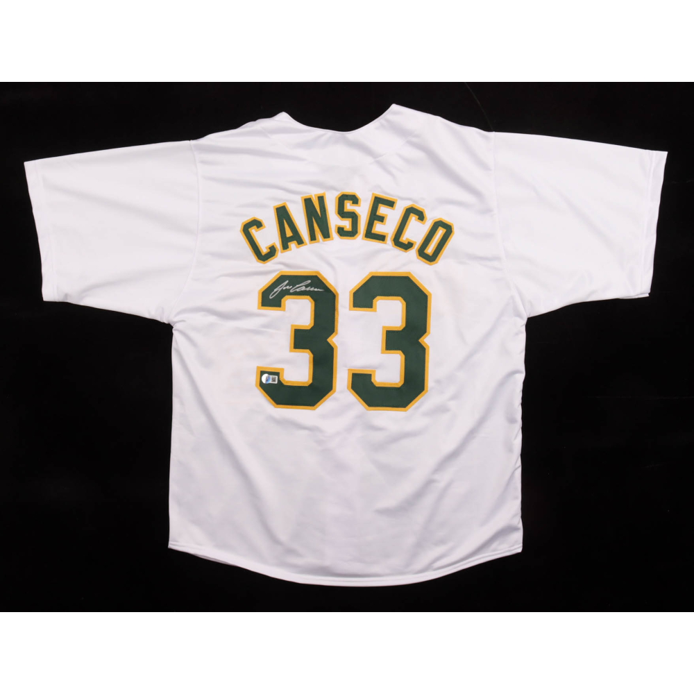 Jose Canseco Signed Jersey (Beckett) at PristineAuction.com