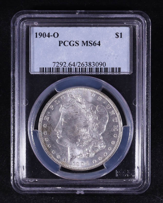 1904-O Morgan Silver $1 Dollar (PCGS MS64) at PristineAuction.com 1904-O Morgan Silver $1 Dollar (PCGS MS64) at PristineAuction.com