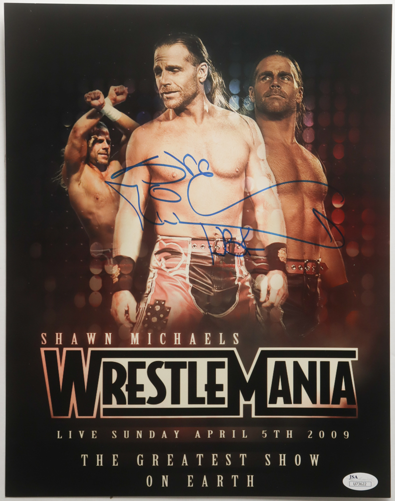 Shawn Michaels Signed WWE 11x14 Photo (JSA) at PristineAuction.com Shawn Michaels Signed WWE 11x14 Photo (JSA) at PristineAuction.com