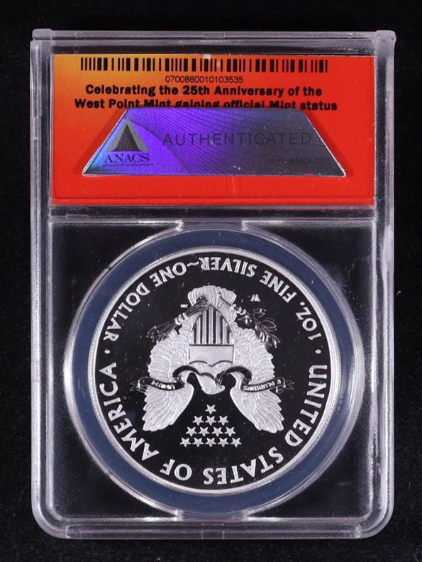 2013-W American Silver Eagle, First Day of Issue Enhanced Uncirculated 2-Coin Set Certified #2236/2547 (ANACS EU70) at PristineAuction.com 2013-W American Silver Eagle, First Day of Issue Enhanced Uncirculated 2-Coin Set Certified #2236/2547 (ANACS EU70) at PristineAuction.com