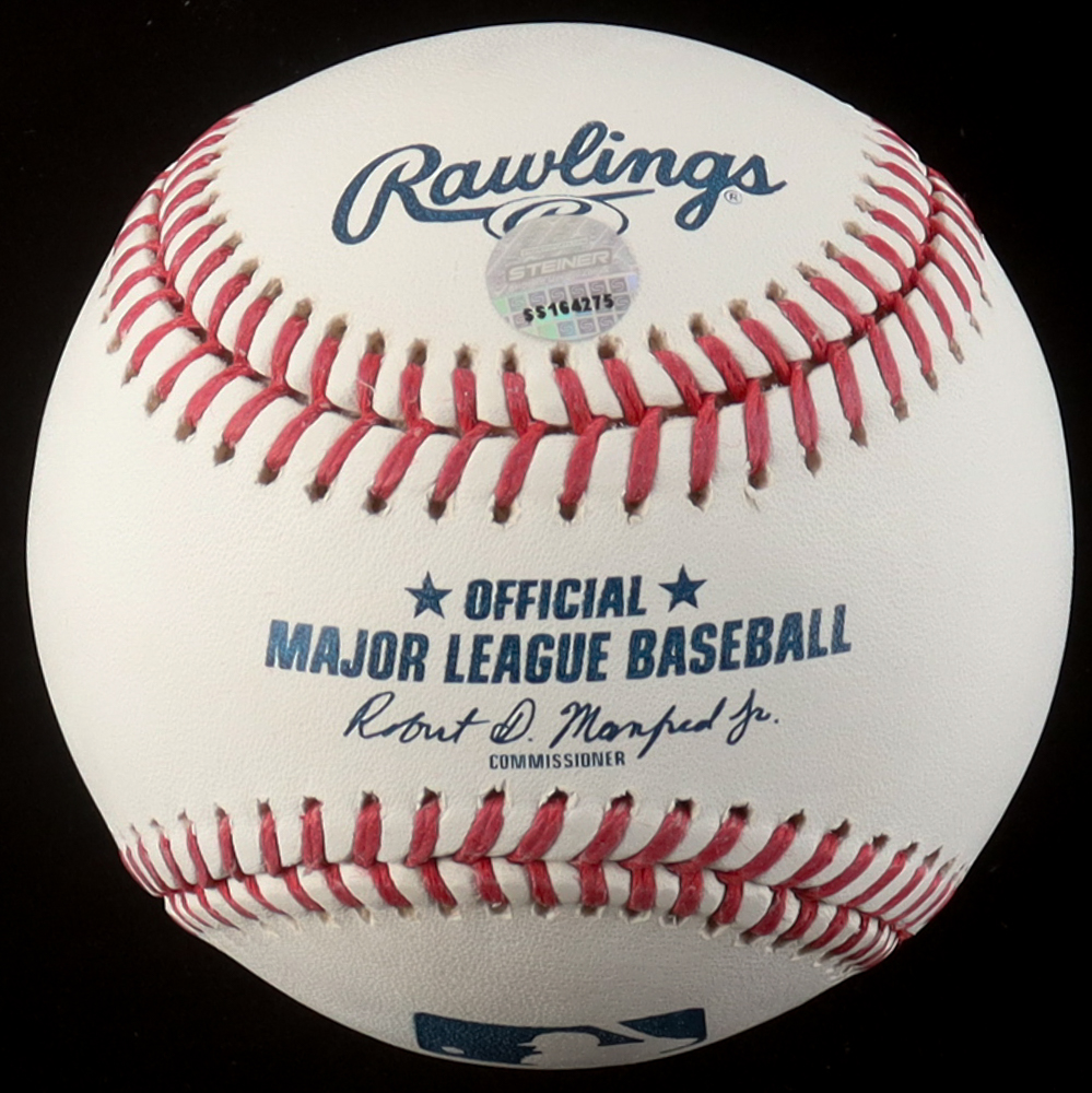 Aaron Judge Signed OML Baseball (Steiner) at PristineAuction.com Aaron Judge Signed OML Baseball (Steiner) at PristineAuction.com