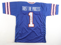 Sean McDermott Signed "Trust The Process" Jersey (JSA) at PristineAuction.com