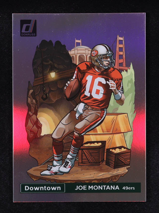 Joe Montana 2023 Donruss Downtown #7 at PristineAuction.com Joe Montana 2023 Donruss Downtown #7 at PristineAuction.com