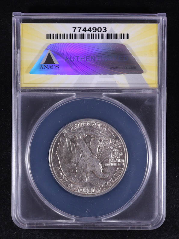 1942-D Walking Liberty 50C Silver Half Dollar (ANACS AU58) at PristineAuction.com 1942-D Walking Liberty 50C Silver Half Dollar (ANACS AU58) at PristineAuction.com