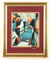 Michael Jordan "Gambling on the Bulls" Custom Framed Photo Display with Bulls Pin at PristineAuction.com