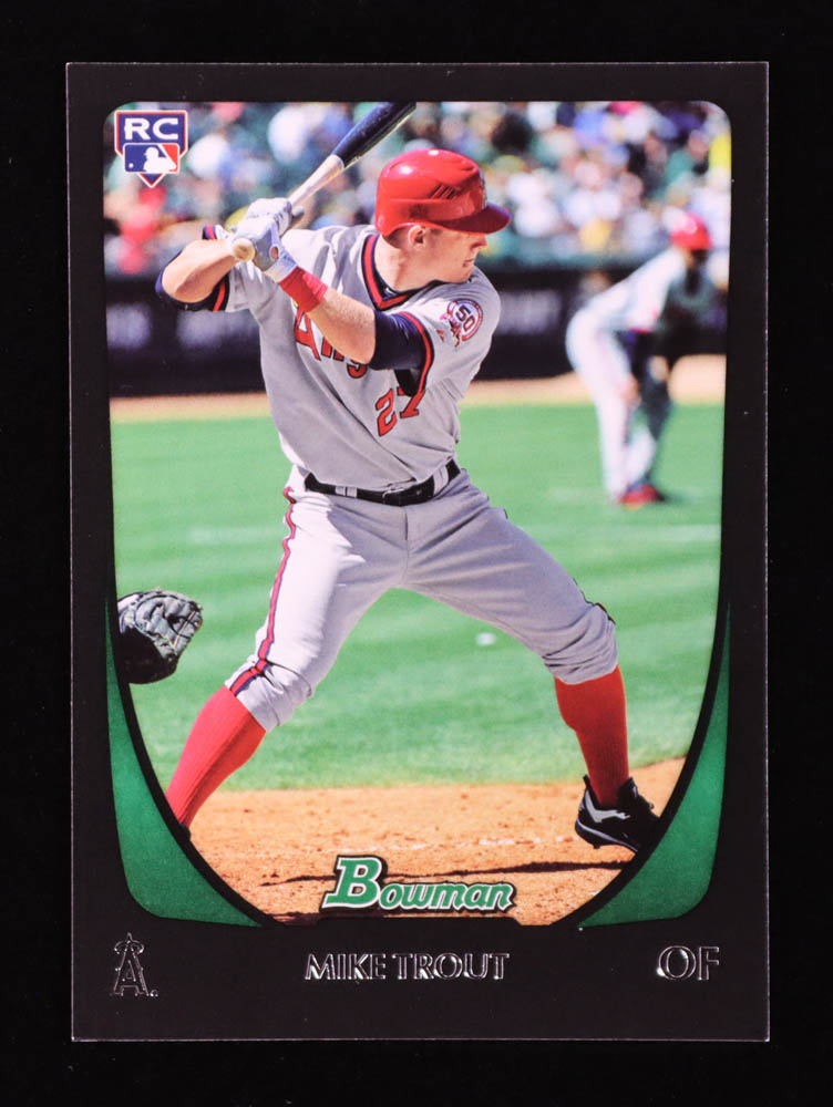 Mike Trout 2011 Bowman Draft #101 RC