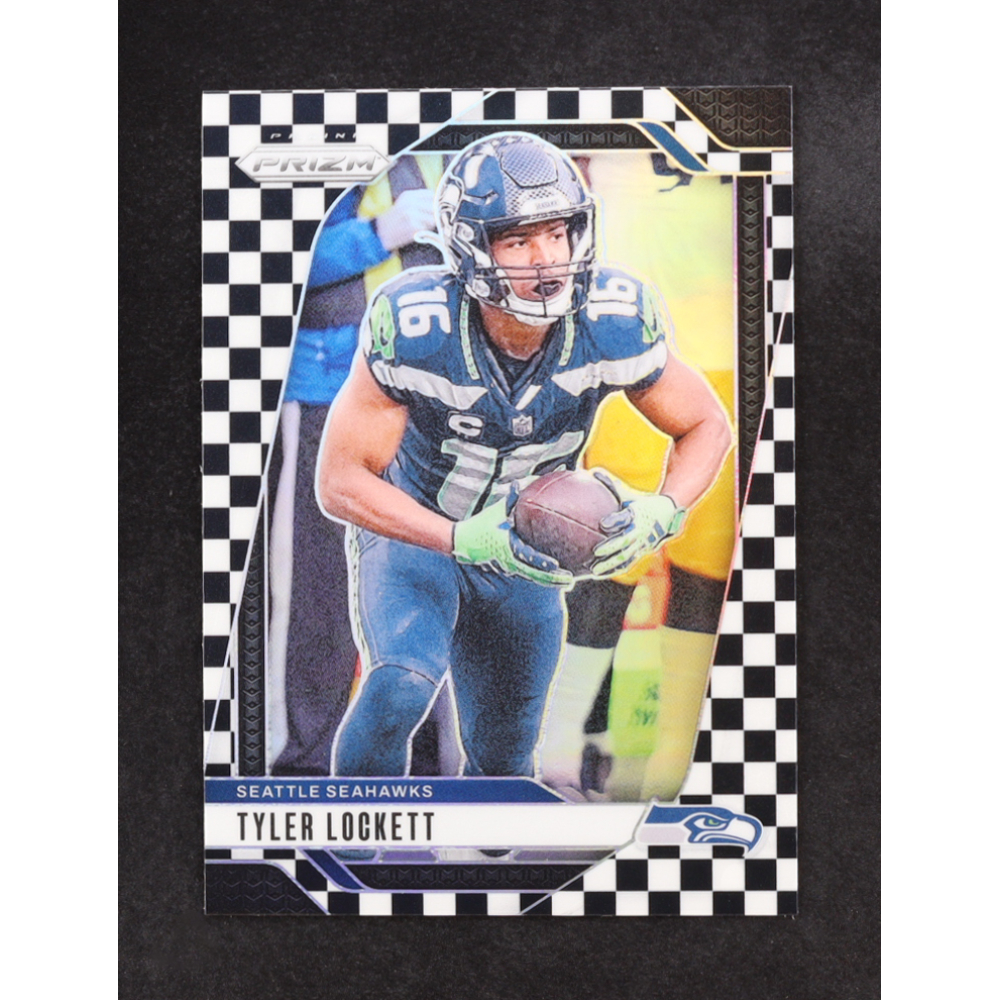 Tyler Lockett 2024 Panini Prizm Black and White Checker #262 at PristineAuction.com