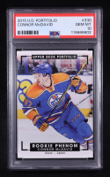 Connor McDavid 2015-16 Upper Deck Portfolio #330 RC (PSA 10) at PristineAuction.com