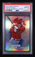 Shohei Ohtani 2018 Topps Chrome Update An International Affair #IASO RC (PSA 10) at PristineAuction.com