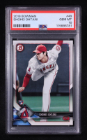 Shohei Ohtani 2018 Bowman #49 RC (PSA 10) at PristineAuction.com