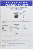 Robert J. O'Neill Signed 12x18 Wanted Poster Inscribed "Never Quit!" (JSA) at PristineAuction.com