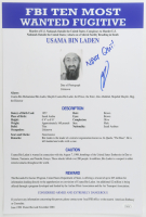 Robert J. O'Neill Signed 12x18 Wanted Poster Inscribed "Never Quit!" (JSA) at PristineAuction.com