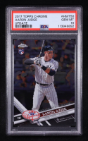 Aaron Judge 2017 Topps Chrome Update #HMT50 RC (PSA 10) at PristineAuction.com