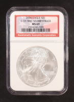 2006 American $1 Dollar Silver Eagle, First 50,000 Struck (NGC MS69) at PristineAuction.com