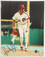 Sparky Lyle Signed Phillies 8x10 Photo (Beckett) at PristineAuction.com