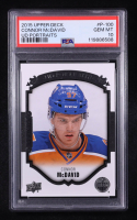 Connor McDavid 2015-16 Upper Deck UD Portraits #P100 RC (PSA 10) at PristineAuction.com