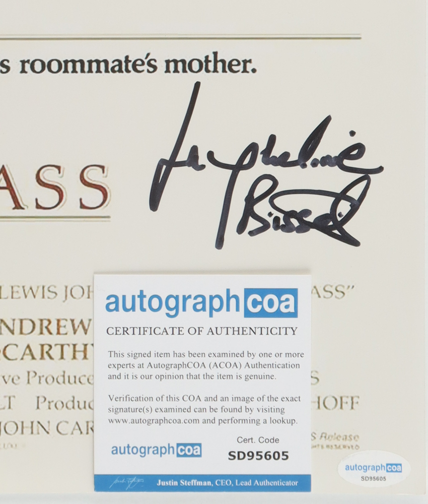 Jacqueline Bisset Signed "Class" 12x18 Movie Poster Photo (ACOA) at PristineAuction.com Jacqueline Bisset Signed "Class" 12x18 Movie Poster Photo (ACOA) at PristineAuction.com