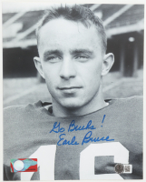 Earle Bruce Signed Ohio State Buckeyes 8x10 Photo Inscribed "Go Bucks!" (Beckett) at PristineAuction.com