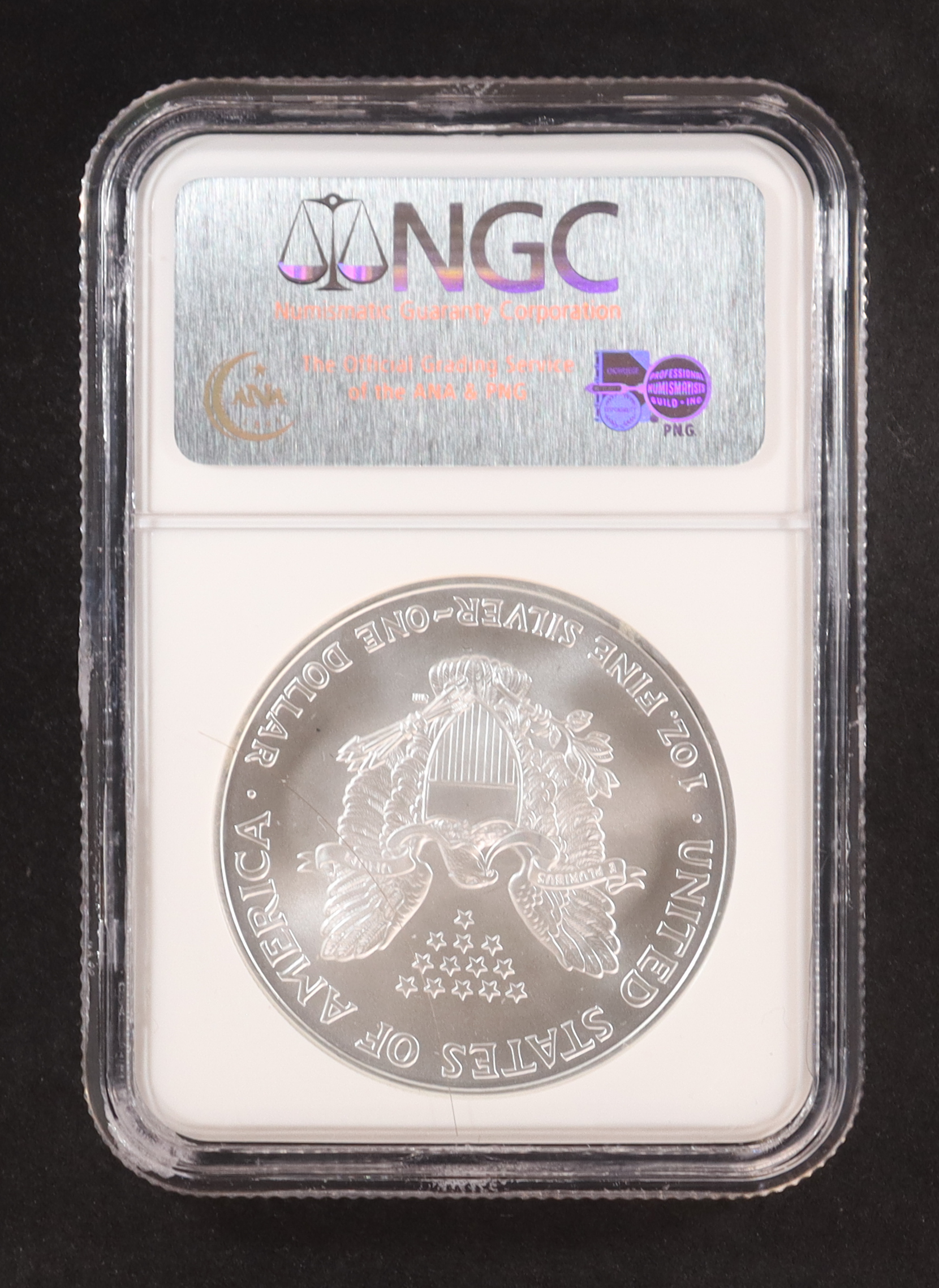 2006 American Silver Eagle, First 50,000 Struck (NGC MS69) at PristineAuction.com 2006 American Silver Eagle, First 50,000 Struck (NGC MS69) at PristineAuction.com